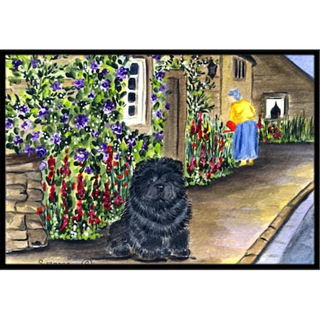 Carolines Treasures 18 x 27 in. Chow Chow Indoor Outdoor Doormat SS8117MAT